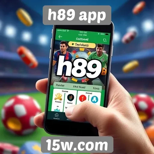 Exploração das funcionalidades do h89 app para jogadores