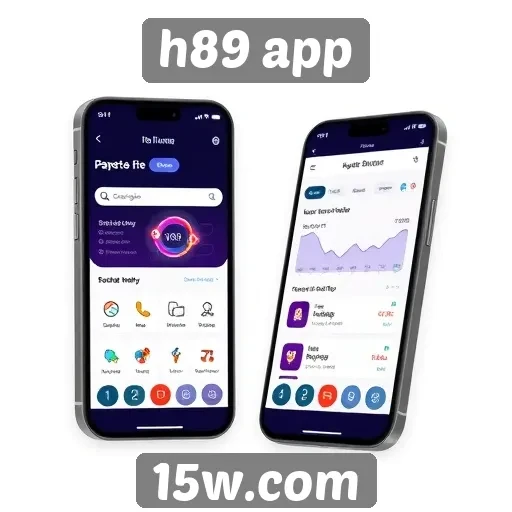 Interface do h89 app facilita navegação e jogabilidade